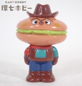 当時物 バンダイ アンパンマン ハンバーガーキッド ソフビ