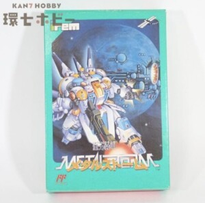 FC アイレム 重力装甲 メタルストーム 箱・説明書・ハガキ有 ファミコン ソフト