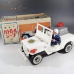 ヨネザワ パトロール ジープ フリクションカー 日本製 ブリキ