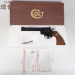タナカ コルト パイソン Rモデル リボルバー カートリッジ付属 モデルガン