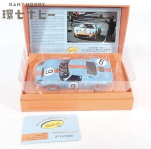 スロットイット 1/32 フォードGT40 1st 24h ルマン 1968 スロットカー
