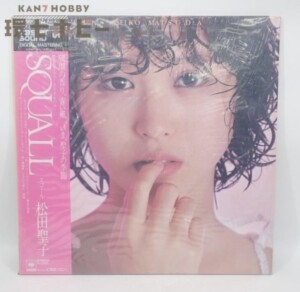 LP 帯付 マスターサウンド 松田聖子 SQUALL スコール レコード