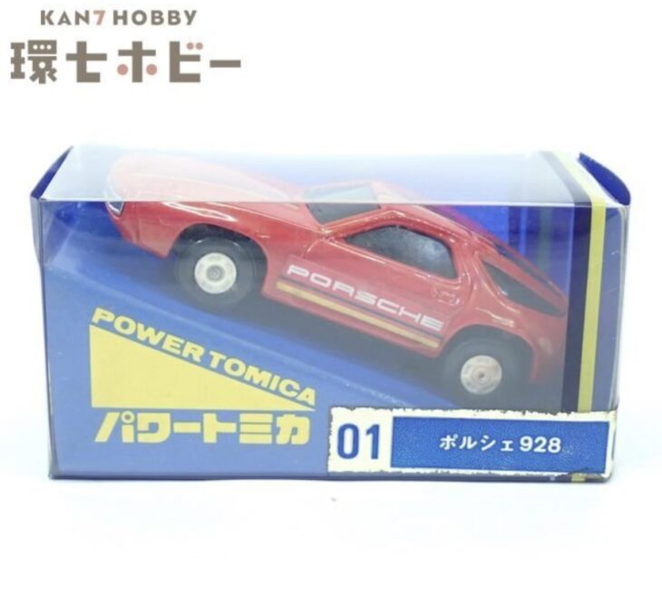 未使用 トミカ パワートミカ No.1 1/59 ポルシェ928 日本製 ミニカー