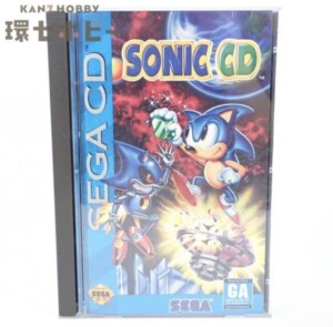 SEGA CD セガ ソニックCD 箱・説明書有 ゲームソフト 北米版