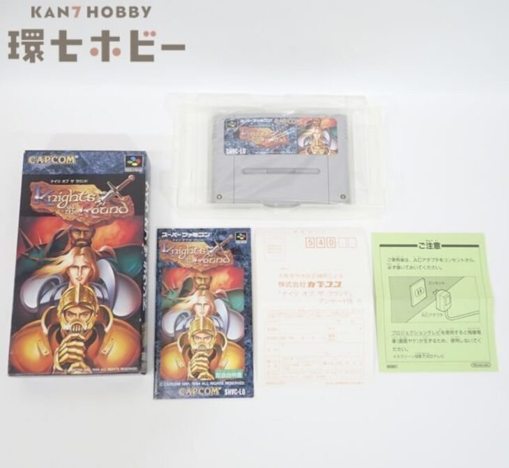SFC カプコン ナイツ・オブ・ザ・ラウンド 箱・説明書有 スーパーファミコン ソフト