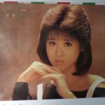 販促用文字入り 非売品 ソニー 松田聖子 ガラスの林檎 ポスター B1特大サイズ