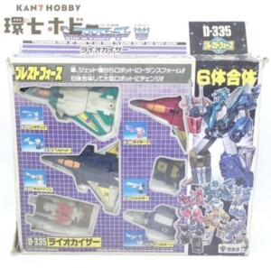 旧タカラ トランスフォーマー D-335 ブレストフォース ライオカイザー
