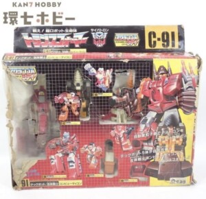 旧タカラ トランスフォーマー C-91 テックボット 合体戦士 コンピューティコン