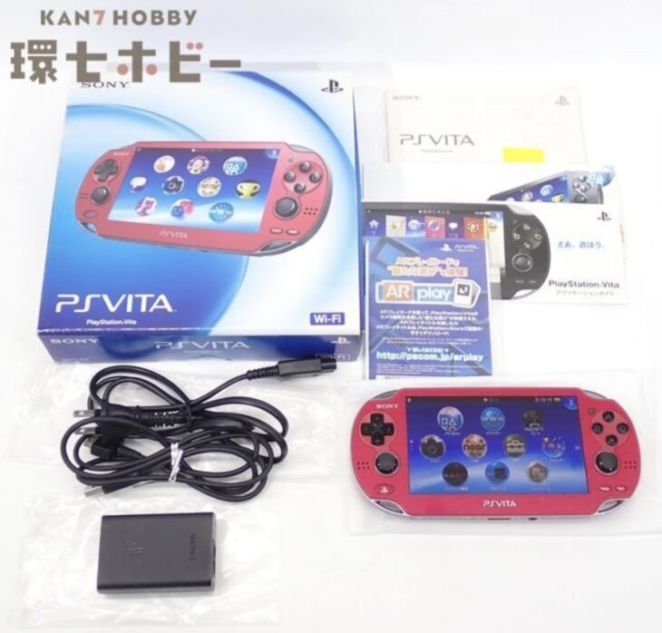 PSVITA ソニー プレイステーションVITA 本体 PCH-1000 レッド
