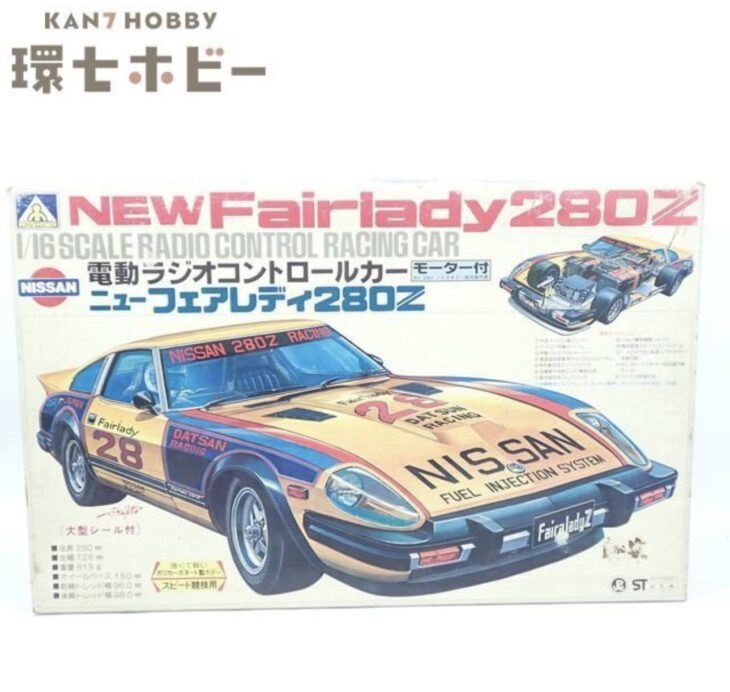 未組立 アオシマ 1/16 電動ラジコン フェアレディZ 280Z-T プラモデル