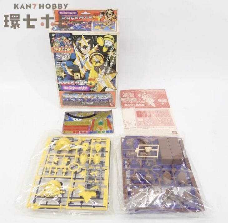 未組立 バンダイ ロックマン5 ファイティングステージシリーズ 03 スターエリア プラモデル