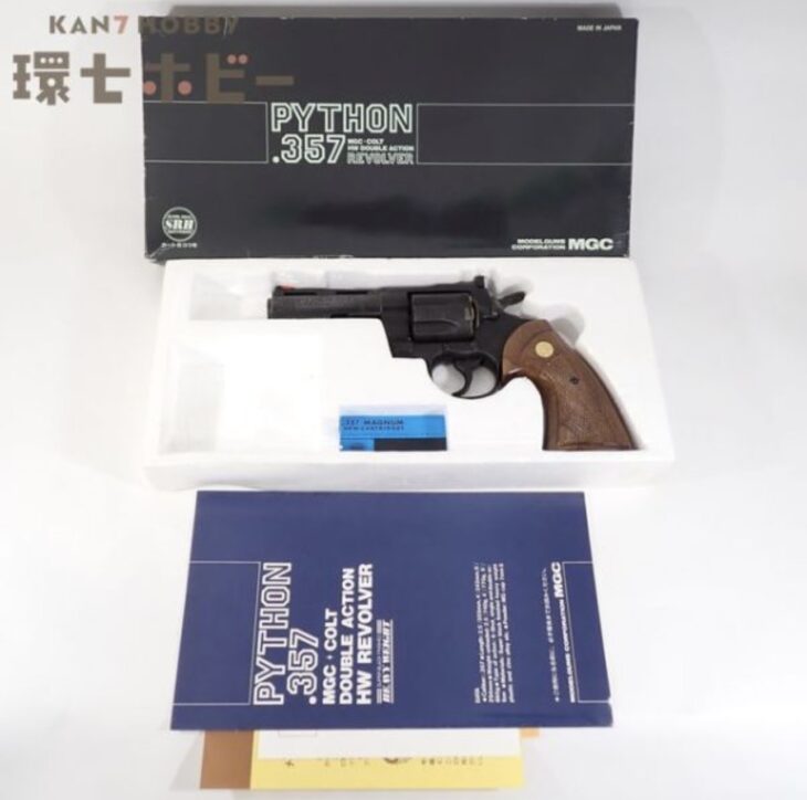 MGC パイソン .357 マグナム リボルバー HW モデルガン