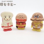 バンダイ 初期 アンパンマン カレーパンマン しょくぱんまん ソフビ