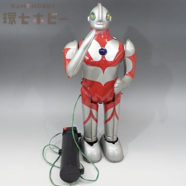 マルサン ウルトラQ ウルトラマン 日本製 ブリキ 全高約32cm ジャンク