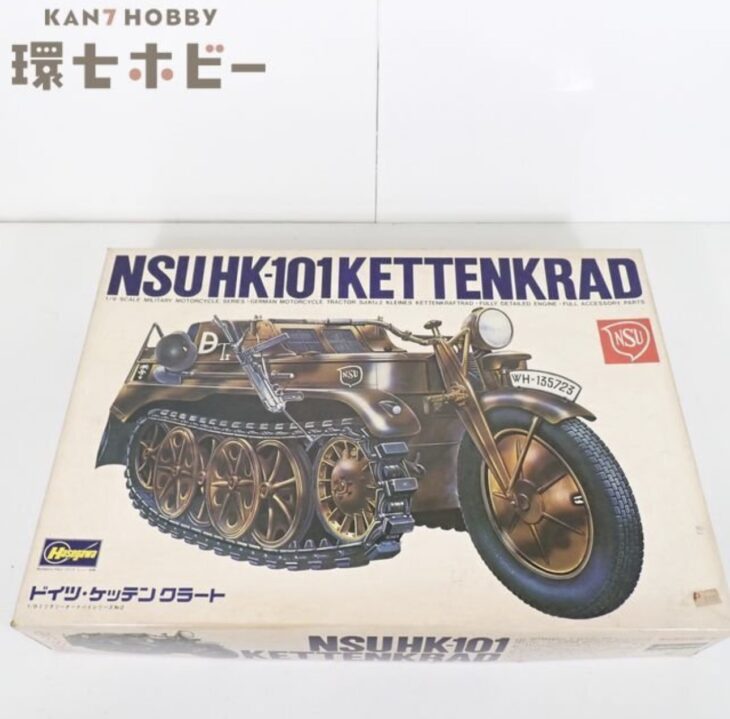 未組立 ハセガワ 1/9 ドイツ・ケッテンクラート プラモデル