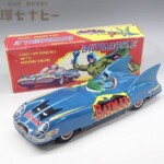 SSC アオシン バットマン バットモービル フリクション 日本製 ブリキ