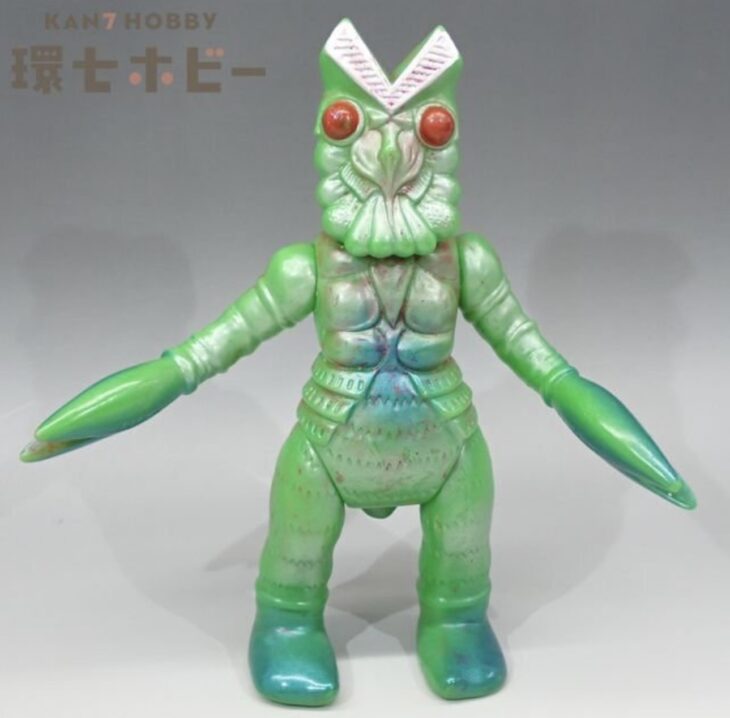 マルサン バルタン星人 日本製 ソフビ