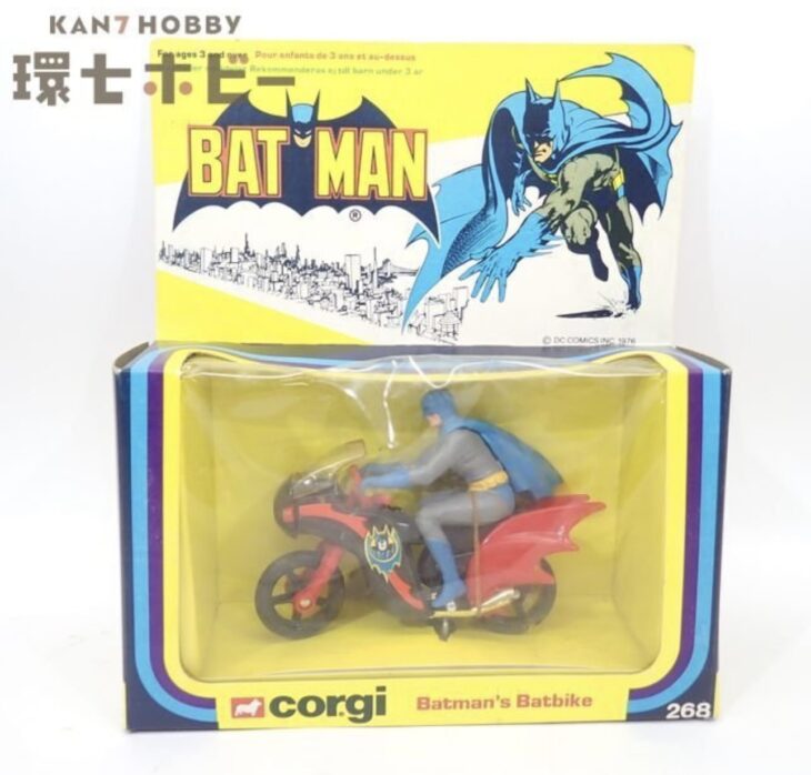 コーギー バットマン バットバイク