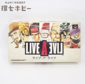 SFC スクウェア ライブ・ア・ライブ 箱・説明書有 スーパーファミコン ソフト