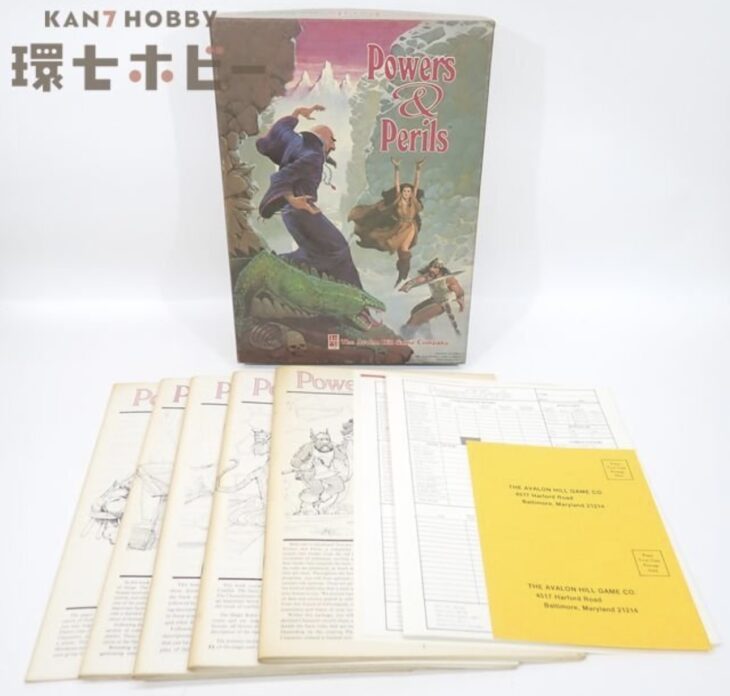 TRPG 当時物 AH アバロンヒル パワー&ペリルズ
