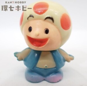 当時物 スーパーマリオブラザーズ キノピオ ソフビ人形