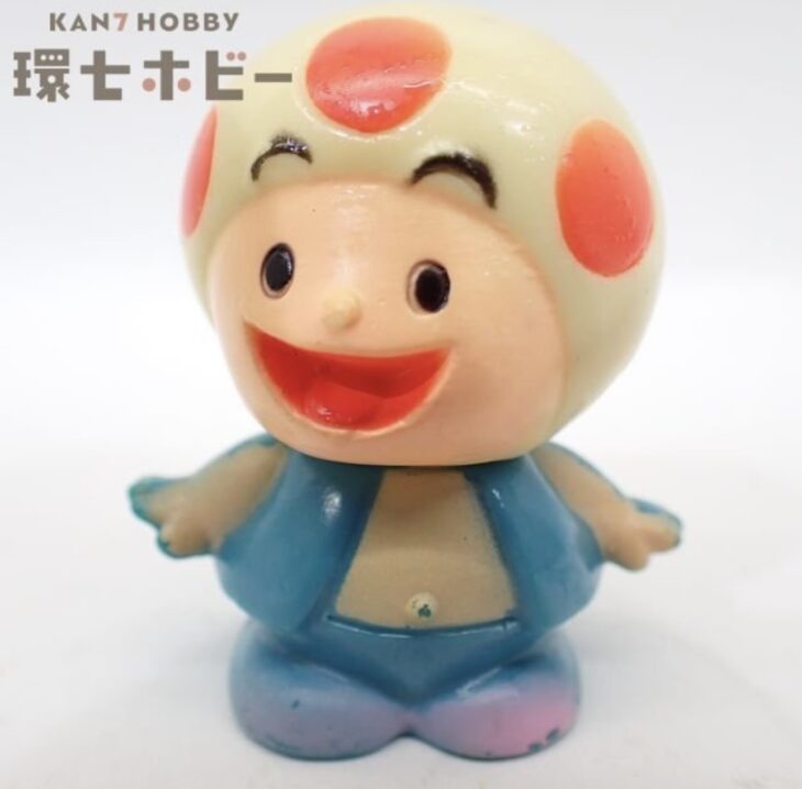 当時物 スーパーマリオブラザーズ キノピオ ソフビ人形