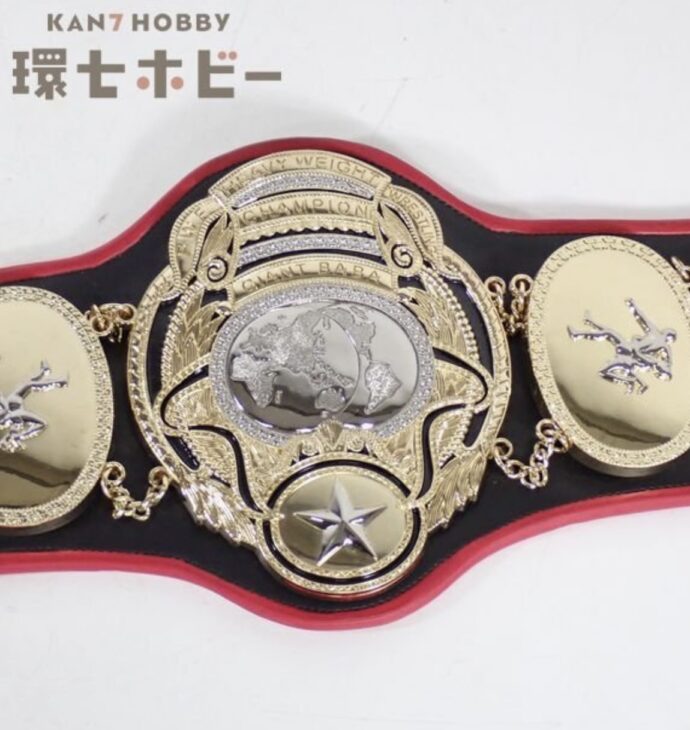 ジュウロクホウイ 1/1 ジャイアント馬場 初代PWFヘビー級チャンピオンベルト 公式レプリカモデル
