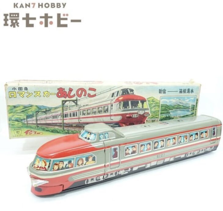 イチコー 小田急ロマンスカー あしのこ 日本製 ブリキ