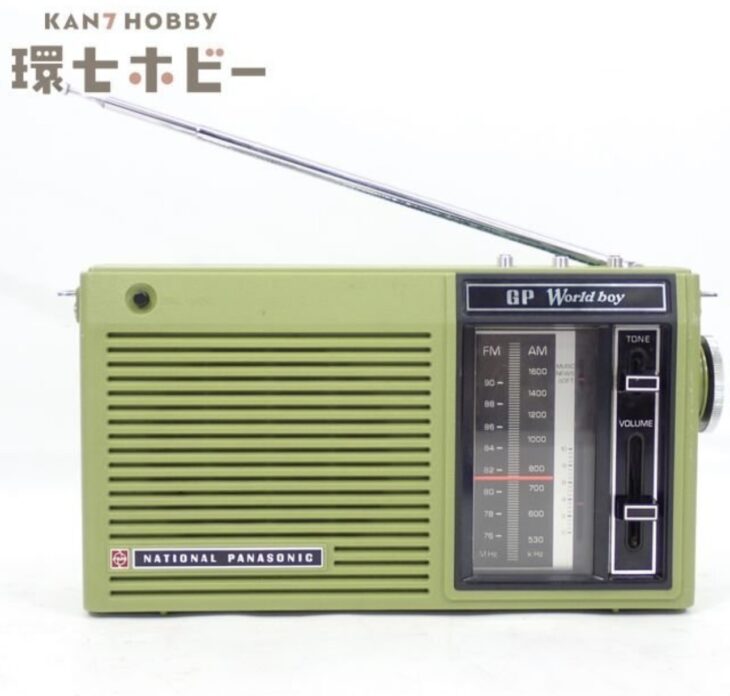 ナショナル パナソニック RF-747 GPワールドボーイ グリーン