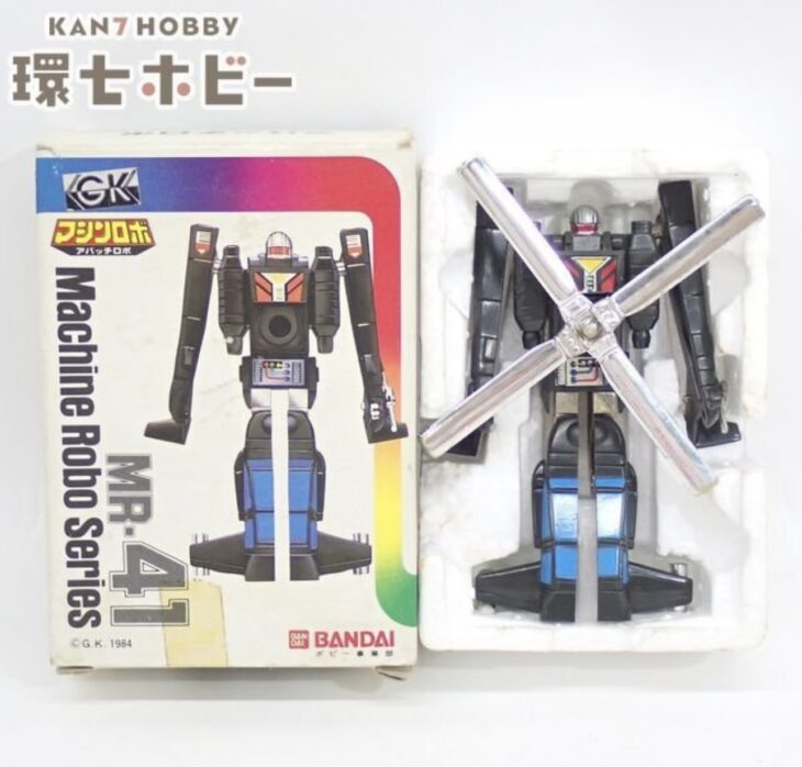 旧バンダイ ポピー マシンロボ MR-41 アパッチロボ