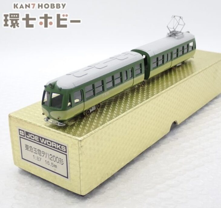 HOゲージ JOE WORKS 乗工社 東急玉電デハ200形 鉄道模型