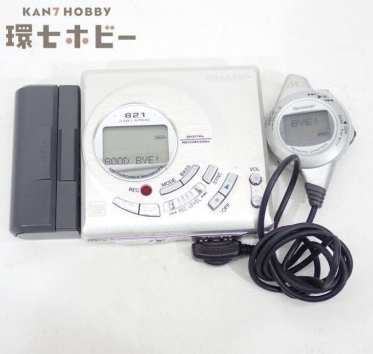 シャープ MD-MT821-S MDポータブルプレーヤー