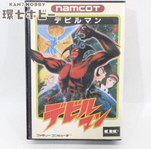 FC ナムコ デビルマン 箱・説明書・ハガキ有 ファミコン ソフト