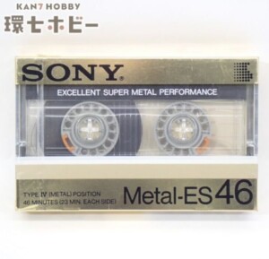 新品未開封 ソニー SONY Metal-ES 46 メタルポジション カセットテープ
