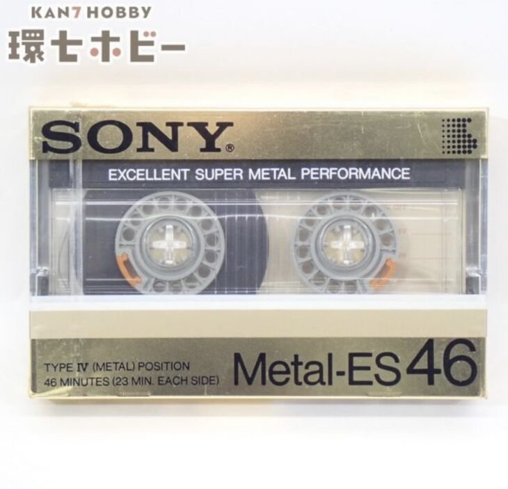 新品未開封 ソニー SONY Metal-ES 46 メタルポジション カセットテープ