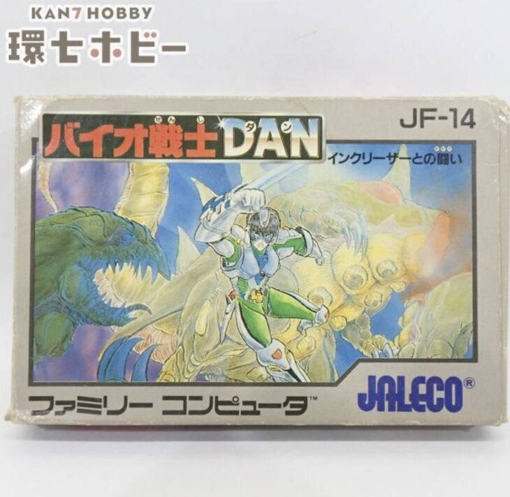 ジャレコ バイオ戦士DAN インクリーザーとの闘い 箱・説明書有 ファミコン ソフト