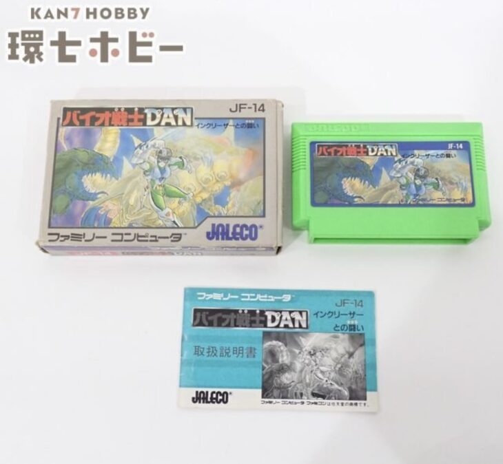 ジャレコ バイオ戦士DAN インクリーザーとの闘い 箱・説明書有 ファミコン ソフト