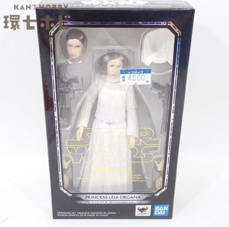 バンダイ S.H.Figuarts スターウォーズ プリンセスレイアオーガナ フィギュア
