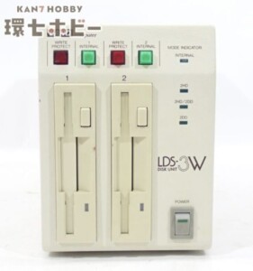 PC-98 LAND ランドコンピューター LDS-3W 外付け3.5インチ デュアルフロッピーディスクドライブ FDD