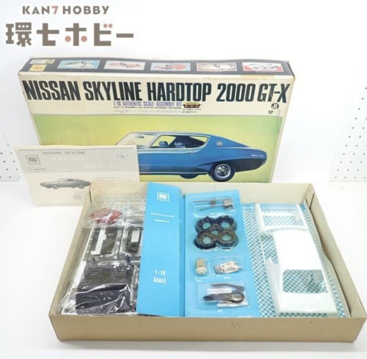 未組立 オオタキ 1/16 スカイライン ハードトップ2000GT-X プラモデル