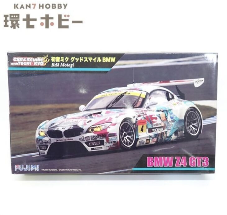 未組立 フジミ 1/24 初音ミク グッドスマイル BMW・Z4 GT3 プラモデル
