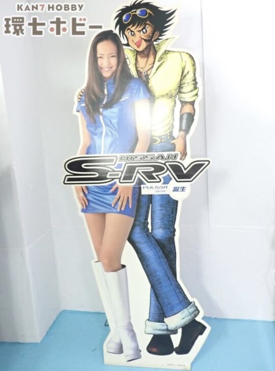 日産 S-RV PULSAR 安室奈美恵 等身大パネル 販促品 スタンド付き