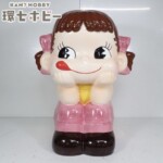 不二家 お座り ペコちゃん人形 陶器製 特大サイズ 置物