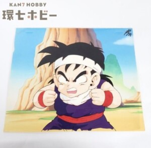 ドラゴンボール 孫悟飯 背景付き セル画