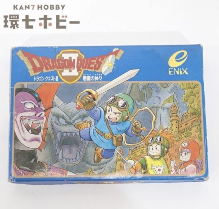 エニックス ドラゴンクエストⅡ 悪霊の神々 箱・ハガキ有