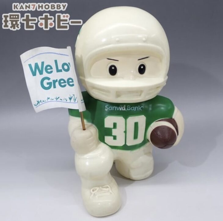 店頭用 三和銀行 アメリカンフットボール 貯金箱