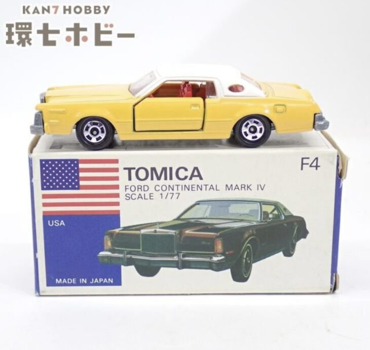 青箱 トミカ 外国車シリーズ 1/77 フォード コンチネンタル マークVI ミニカー