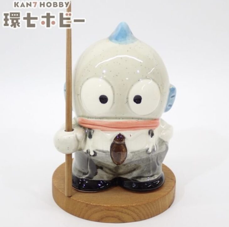 サンリオ ハンギョドン ビリヤード ハスラー 陶器人形 貯金箱