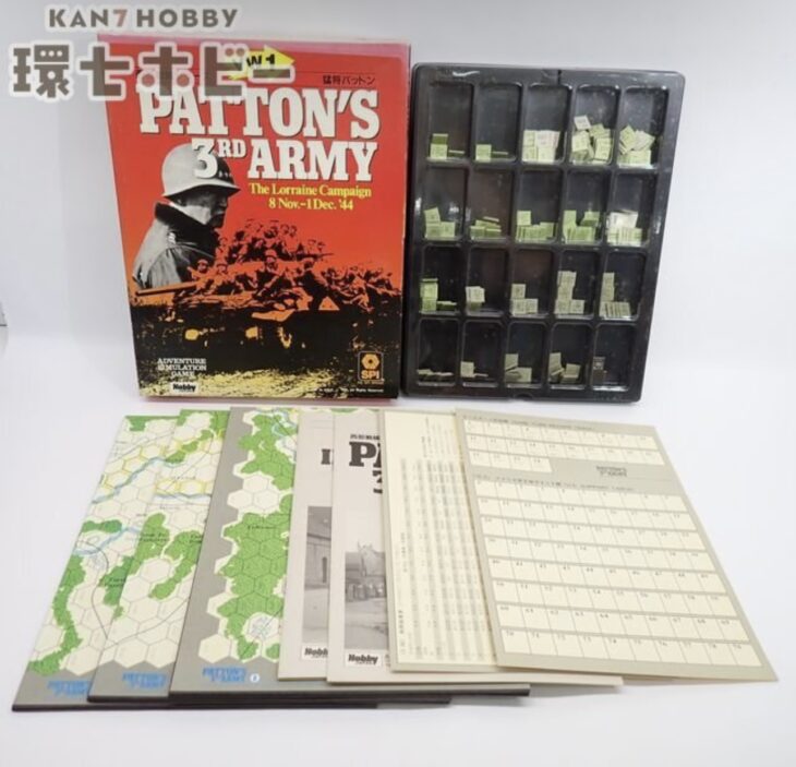 ホビージャパン 西部戦線シリーズ 猛将パットン ボードゲーム ジャンク