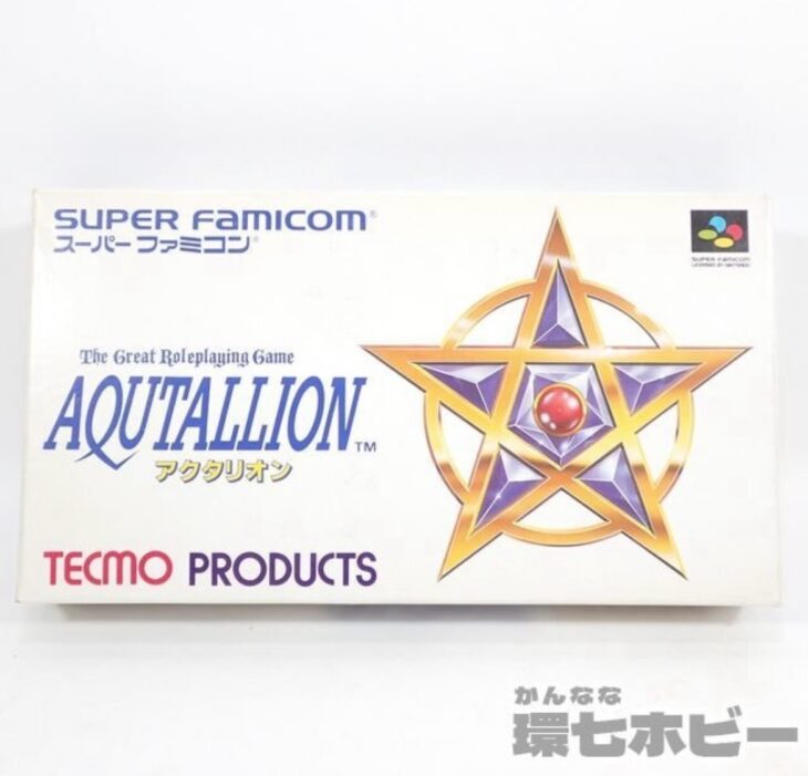 テクモ アクタリオン スーパーファミコン ソフト
